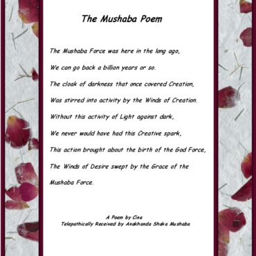 Mushaba Poem Rose Background
